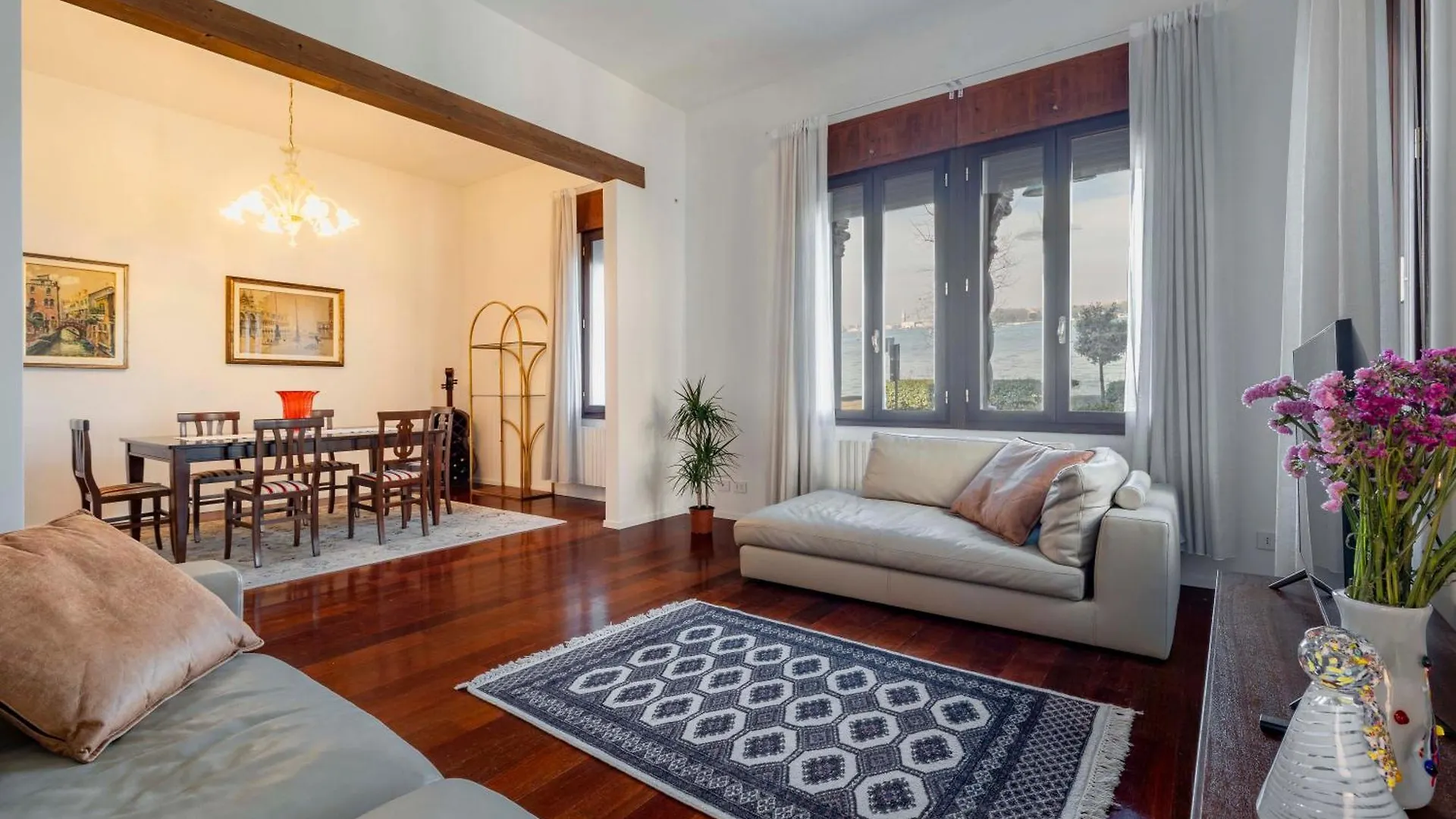 Palazzo Boito Luxury Apartment On Lido With Venice View Венеция-Лидо